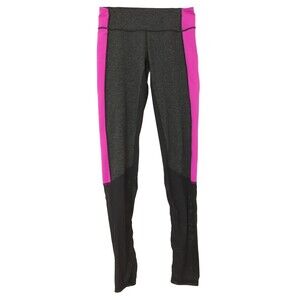 Zella Nordstrom Cutout Sheer Colorblock Legging XS Mid-Rise Active Yoga Run B60